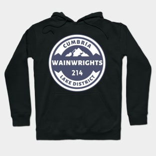 Wainwrights 214 - Lake District Cumbria Hoodie